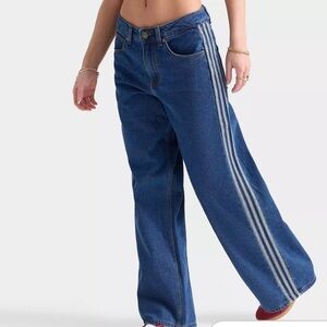 Women’s Adidas Original Firebird Denim Track Pants (NWT)